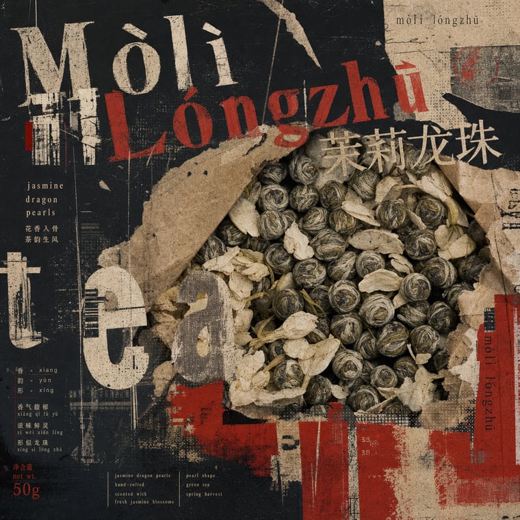 The design — Mòlì Lǒng Zhú